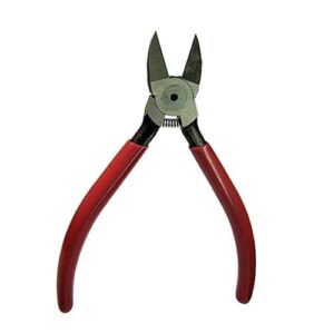 Pinza de precisión con cara plana  4 1/2" (177 mm)