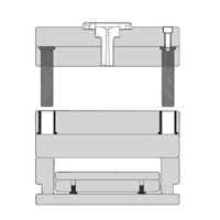 Base para Porta Molde Serie A